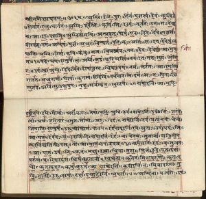 Sanskrit Page - Library of Congress image